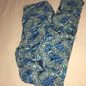 Cowboy boot leggings